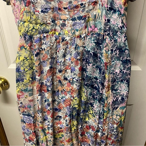 NWT Anthropologie Meadow Rue Allerton Maxi Dress Medium - Picture 13 of 16